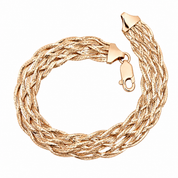 Bracciale - 14 carati Oro rosa - Made in Italy - Handmade