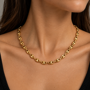 Collana - 18 carati Oro giallo - Made in Italy - HandMade