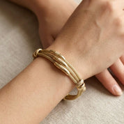 Bracciale - 18 carati Oro giallo, Oro bianco - Handmade - Made in Italy