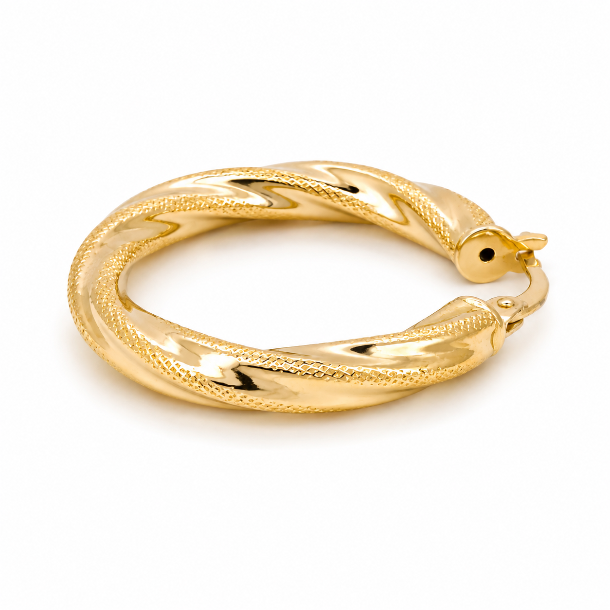 Orecchini - 18 carati Oro giallo - Made in Italy - Handmade