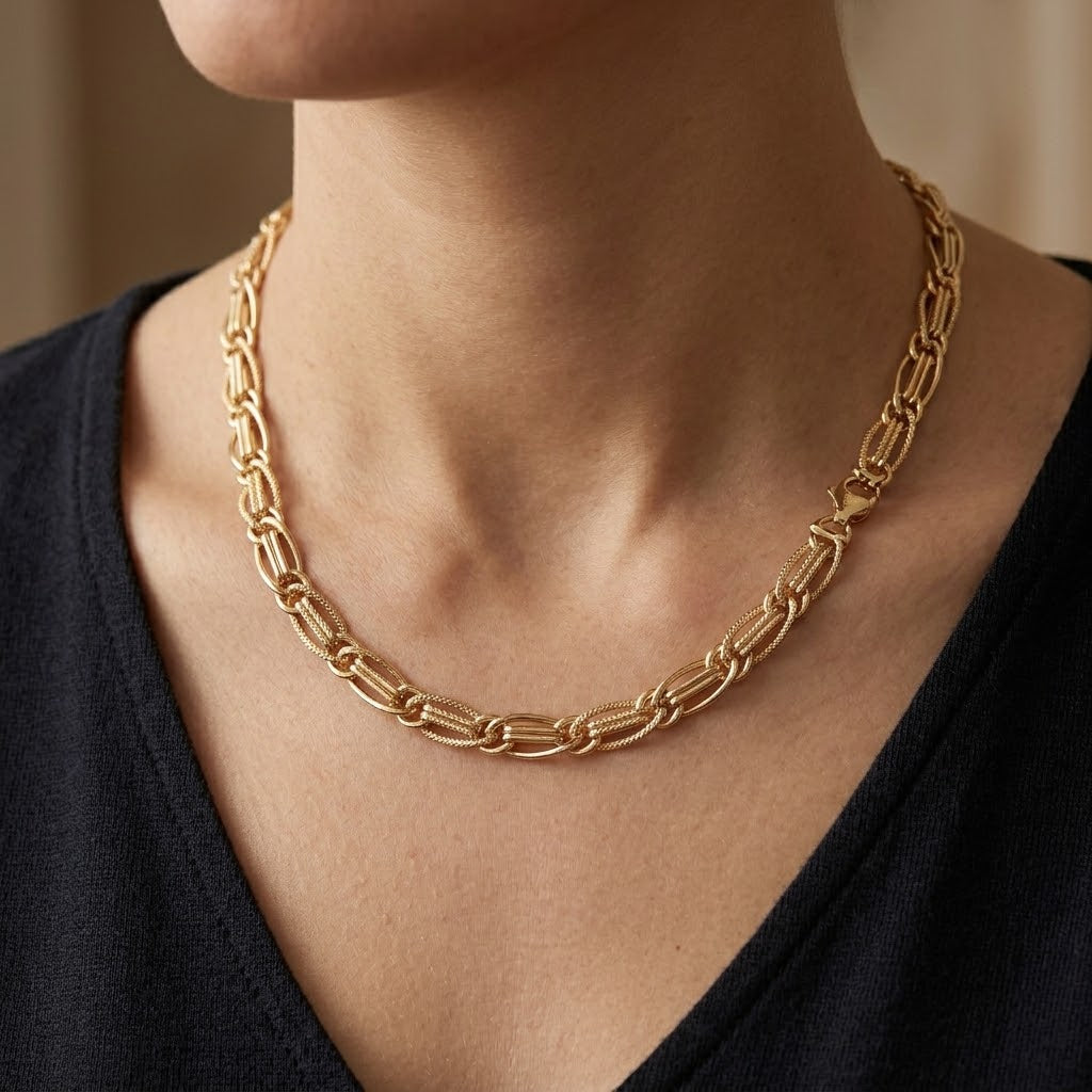 Collana - 18 carati Oro giallo - Made in Italy