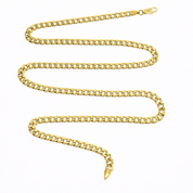 Collana - Oro giallo - Maglia groumette