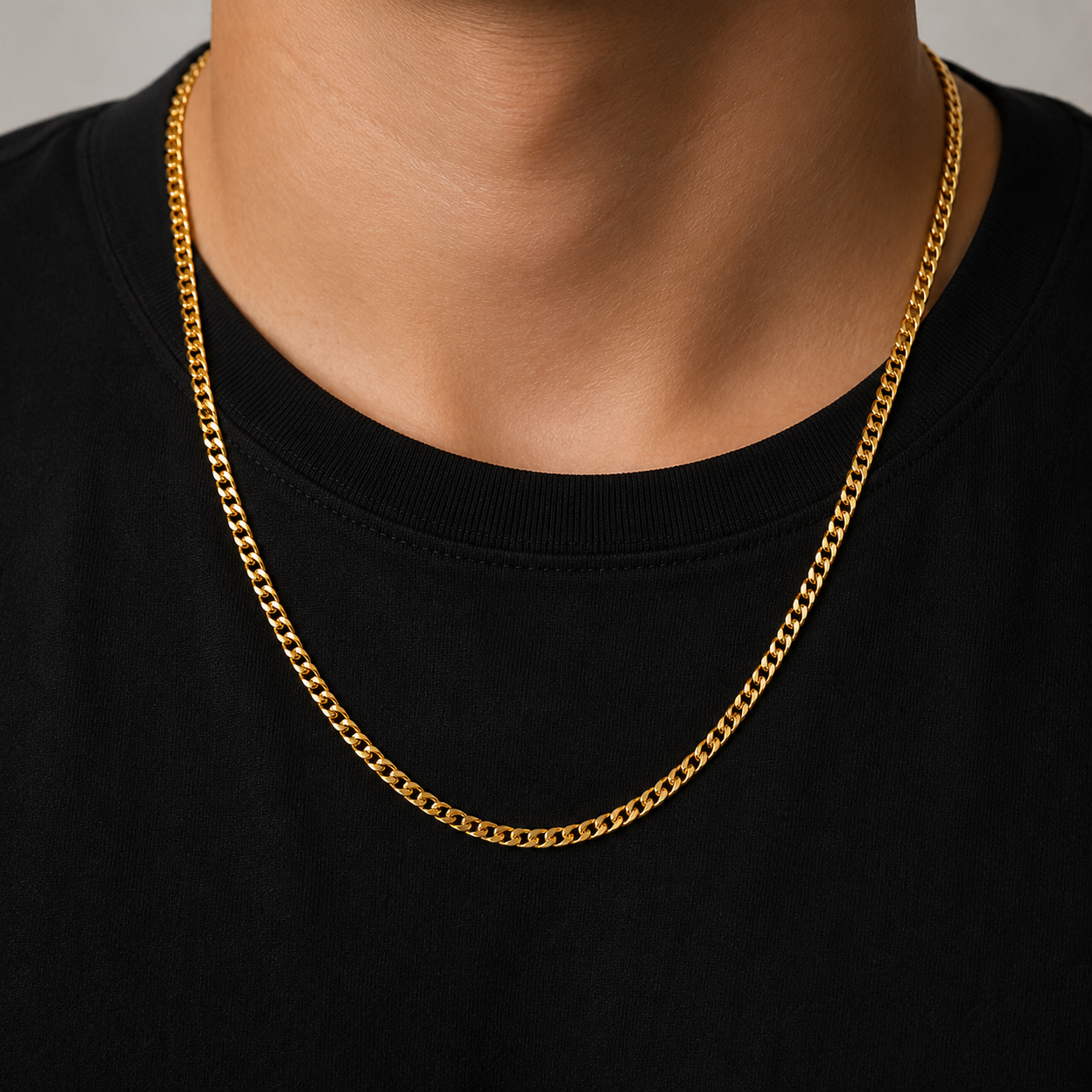 Collana - 18 carati Oro giallo - Made in Italy - Handmade