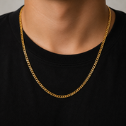 Collana - 18 carati Oro giallo - Made in Italy - Handmade
