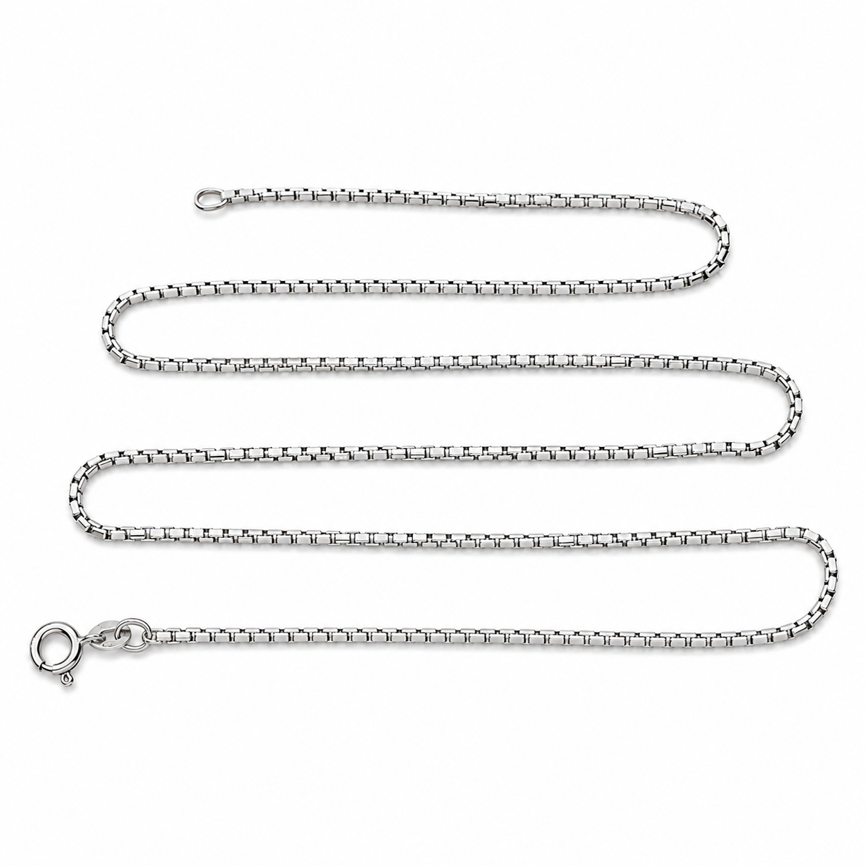 Collana - 18 carati Oro bianco - Made in Italy - Handmade