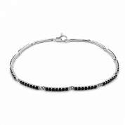 Bracciale - 18 carati Oro bianco - 1.26ct. tw. Zaffiro - Made in Italy