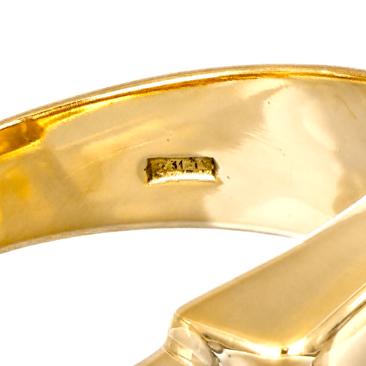 Anello - 18 carati Oro bianco, Oro giallo, Oro rosa - 0.07ct. tw. Diamante (Naturale) - Made in Italy - Handmade