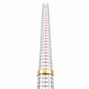 Anello - 18 carati Oro bianco, Oro giallo, Oro rosa - 0.05ct. tw. Diamante (Naturale) - Made in Italy - Handmade