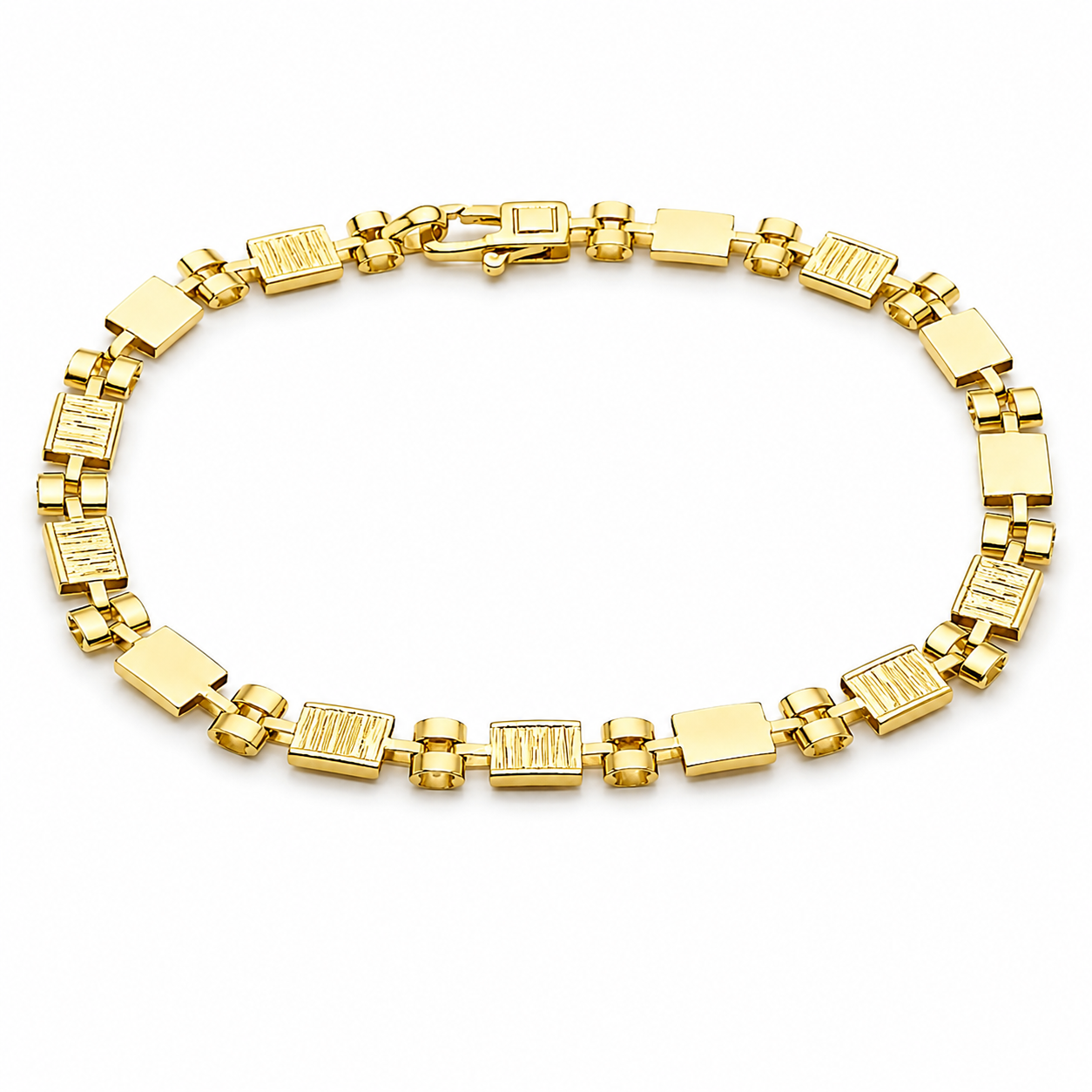 Bracciale - 18 carati Oro giallo - Made in Italy - Handmade