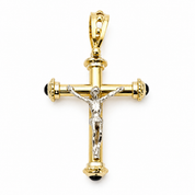 Ciondolo - 18 carati Oro giallo, Oro bianco - 0.30ct. tw. Zaffiro - Made in Italy - Robita
