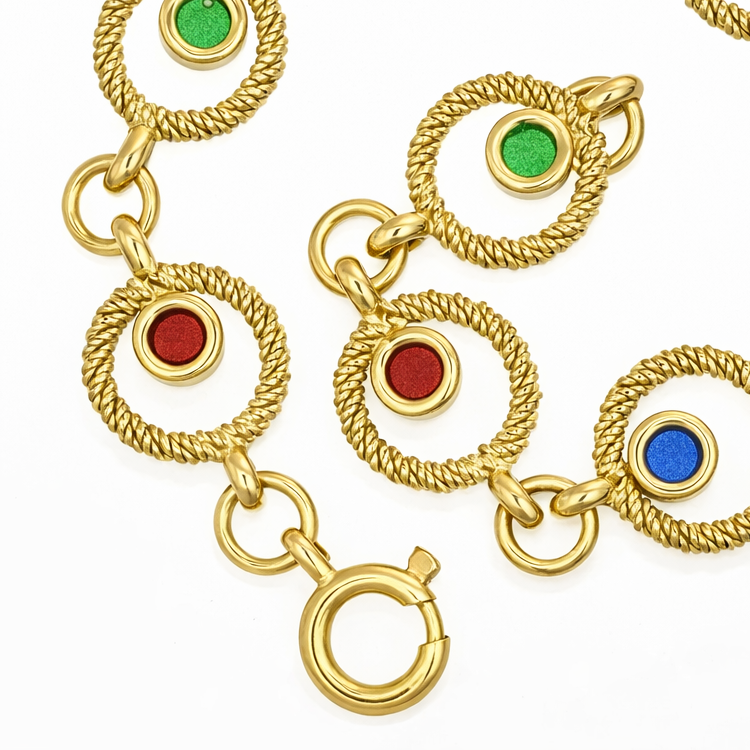 Bracciale - 18 carati Oro giallo