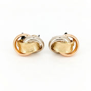 Orecchini - 18 carati Oro giallo, Oro rosa, Oro bianco - Made inItaly - Handmade