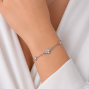 Bracciale - 18 carati Oro bianco