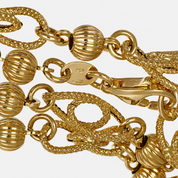 Collana - 18 carati Oro giallo - Made in Italy - Handmade
