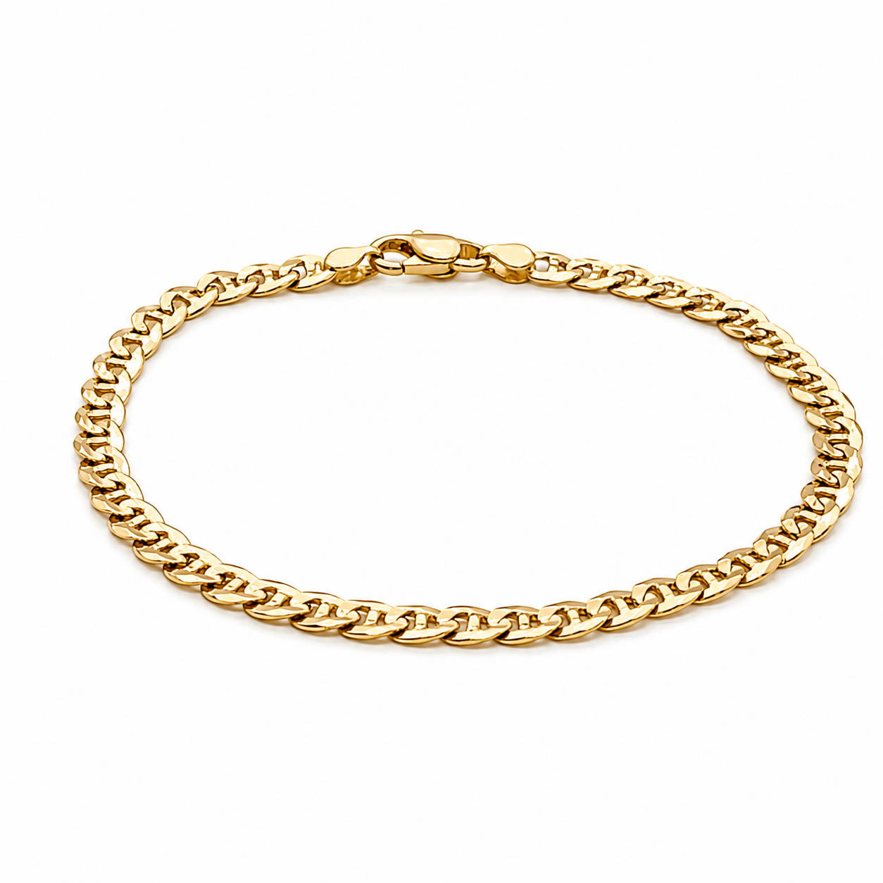 Bracciale - 18 carati Oro giallo - Made in Italy - Handmade