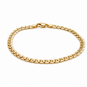 Bracciale - 18 carati Oro giallo - Made in Italy - Handmade