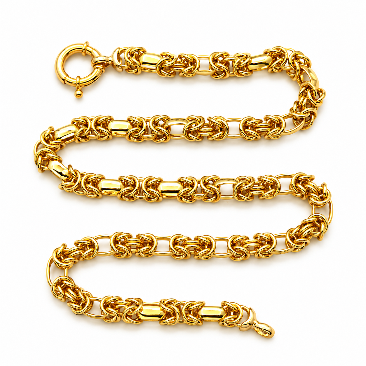Collana - 18 carati Oro giallo - Made in Italy - Handmade