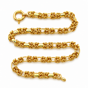 Collana - 18 carati Oro giallo - Made in Italy - Handmade