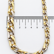 Collana - 18 carati Oro giallo, Oro bianco - Made in Italy - Handmade