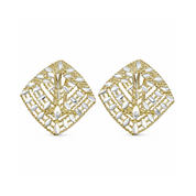 Orecchini - 18 carati Oro giallo, Oro bianco