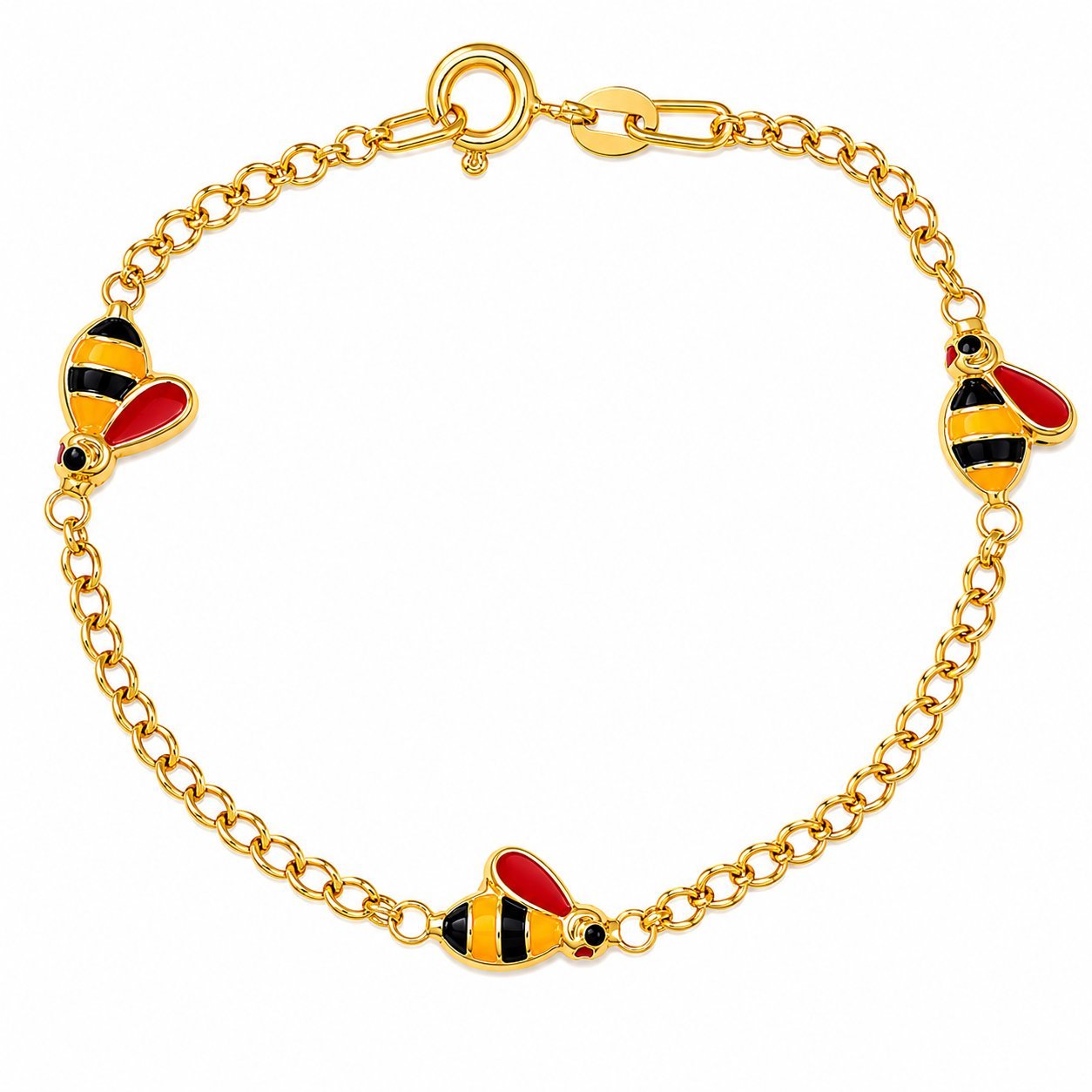 Bracciale - 18 carati Oro giallo - Handmade - Made in Italy