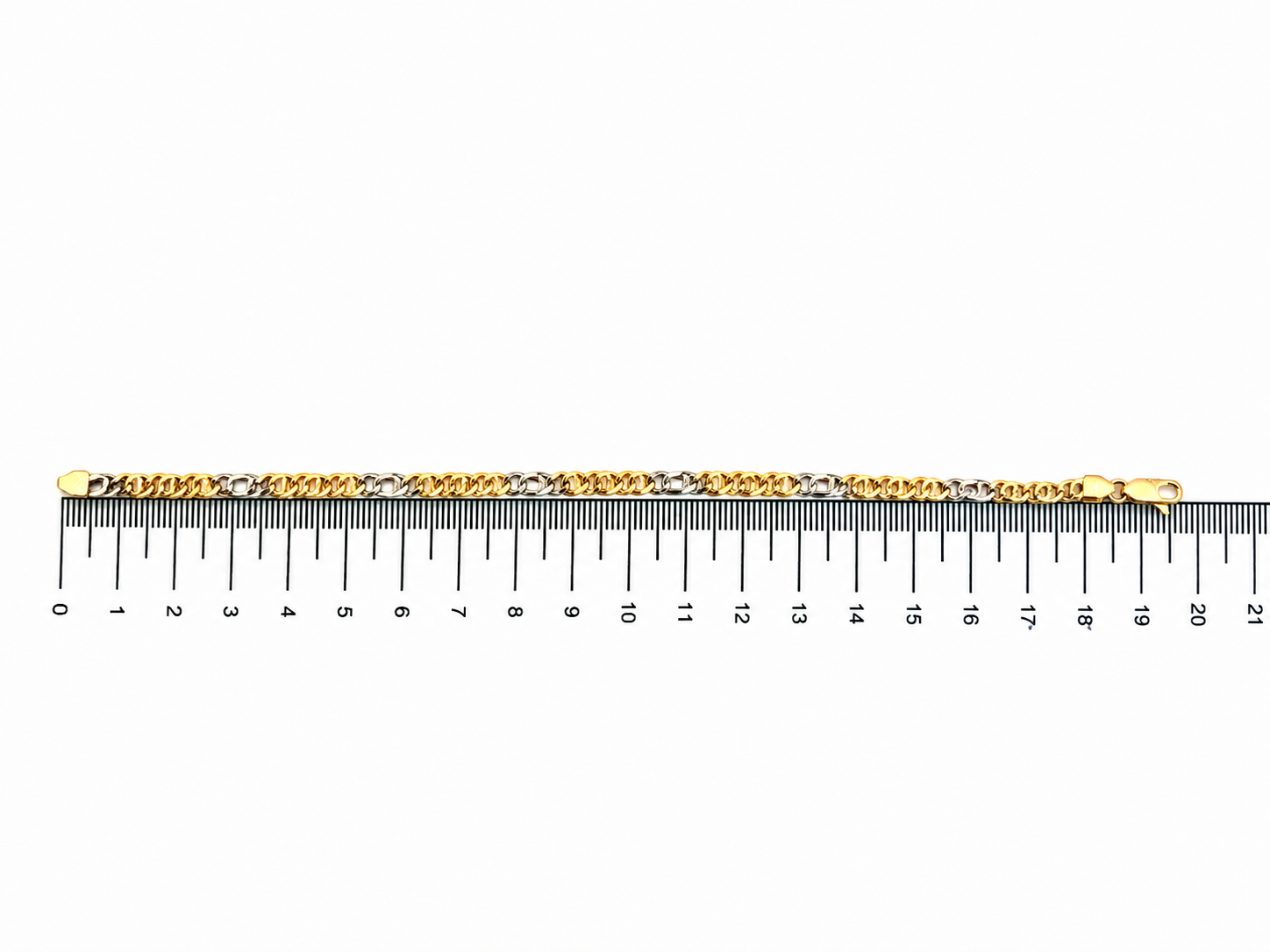 Bracciale - 18 carati Oro giallo, Oro bianco - Handmade - Made in Italy