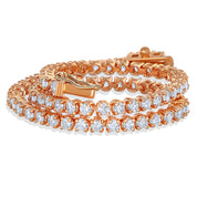 Bracciale - 18 carati Oro rosa - 2.80ct. tw. Diamante (Naturale)