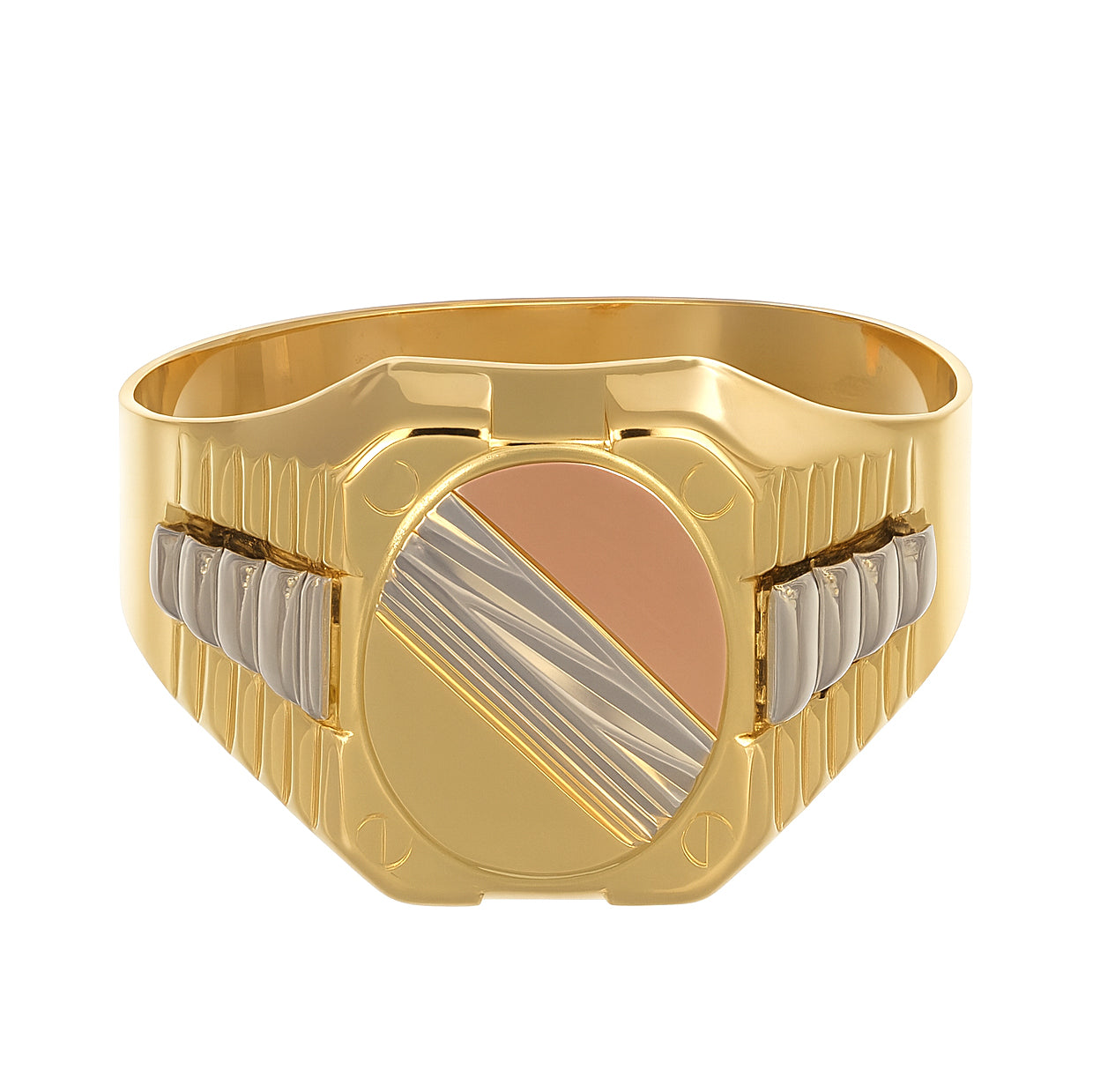 Anello - 18 carati Oro bianco, Oro giallo, Oro rosa