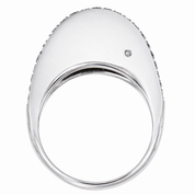 Anello - 18 carati Oro bianco - 0.24ct. tw. Diamante (Naturale)