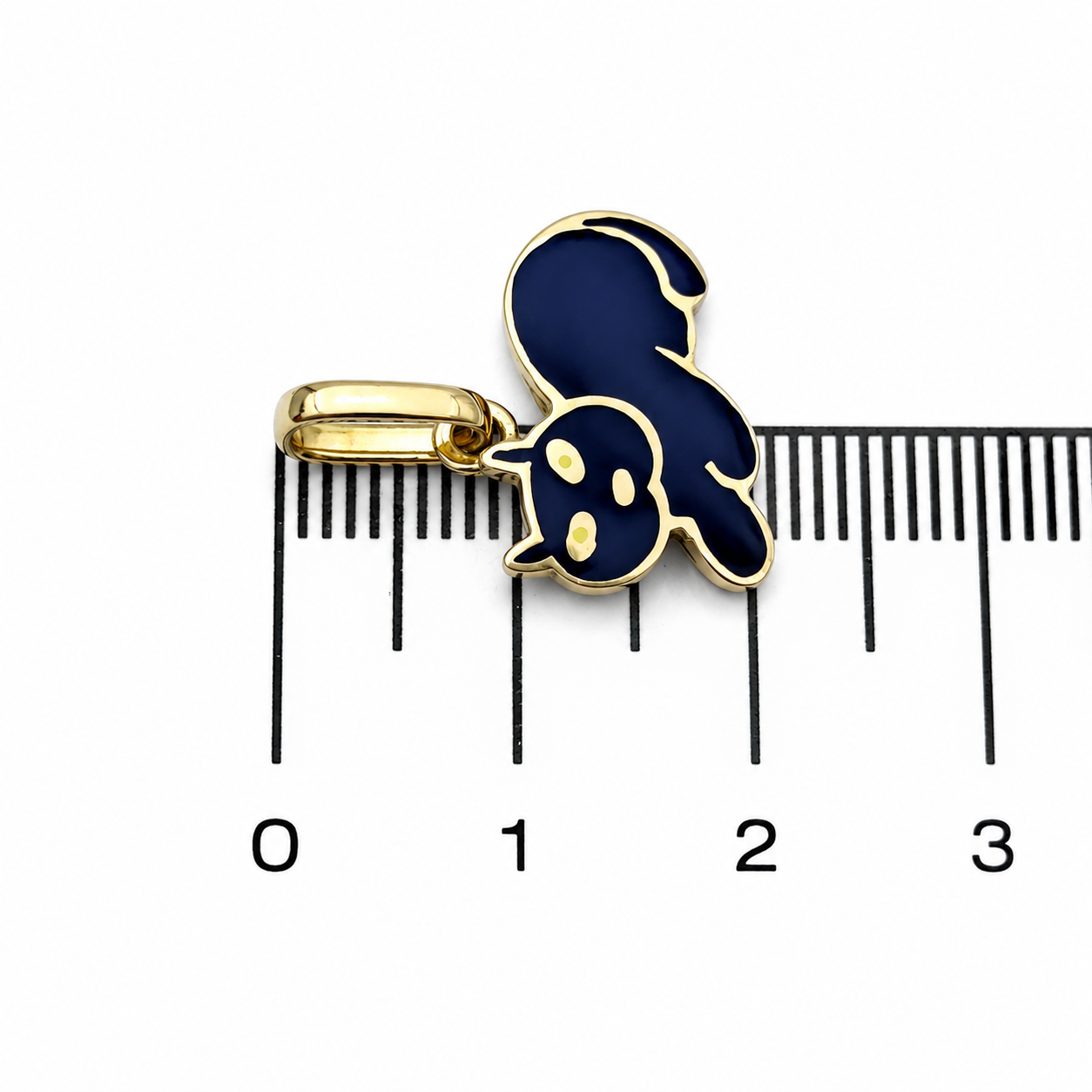 Ciondolo - 18 carati Oro giallo - Made in Italy - Handmade