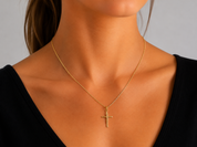 Collana con ciondolo - 18 carati Oro giallo - Handmade - Made in Italy