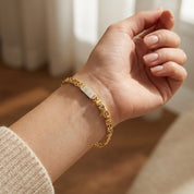 Bracciale - 18 carati Oro giallo - Made in Italy
