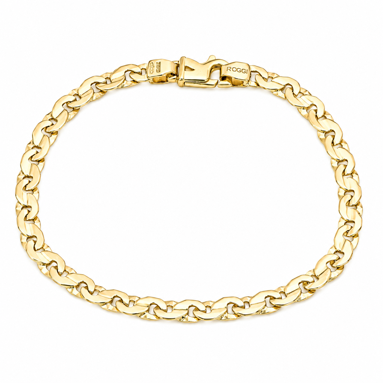Bracciale - 18 carati Oro giallo - Made in Italy - Handmade