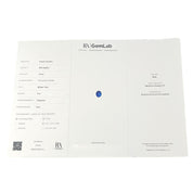 Anello - 14 carati Oro bianco - 2.32ct. tw. Zaffiro - Diamante - Made in Italy - Handmade