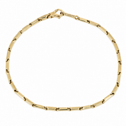 Bracciale - 18 carati Oro giallo - Made in Italy - Handmade