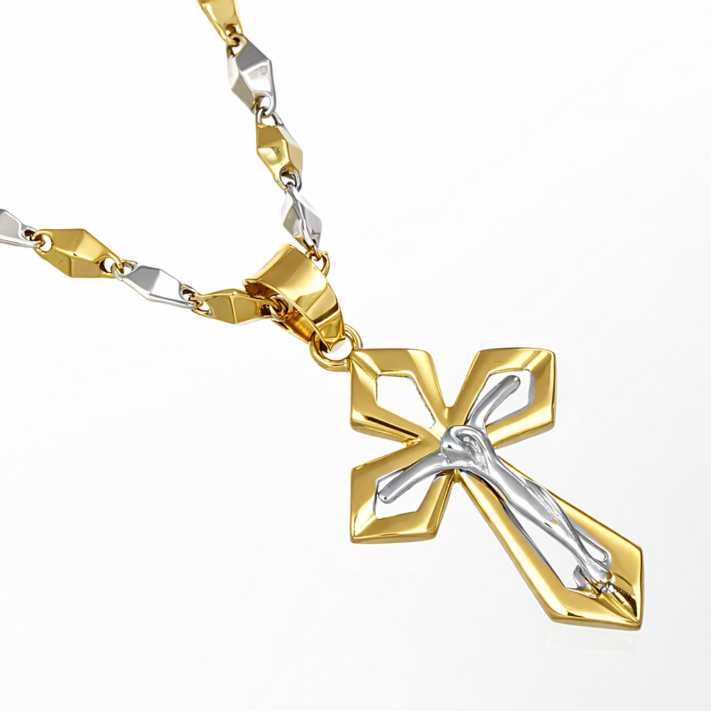 Collana - 18 carati Oro giallo, Oro bianco