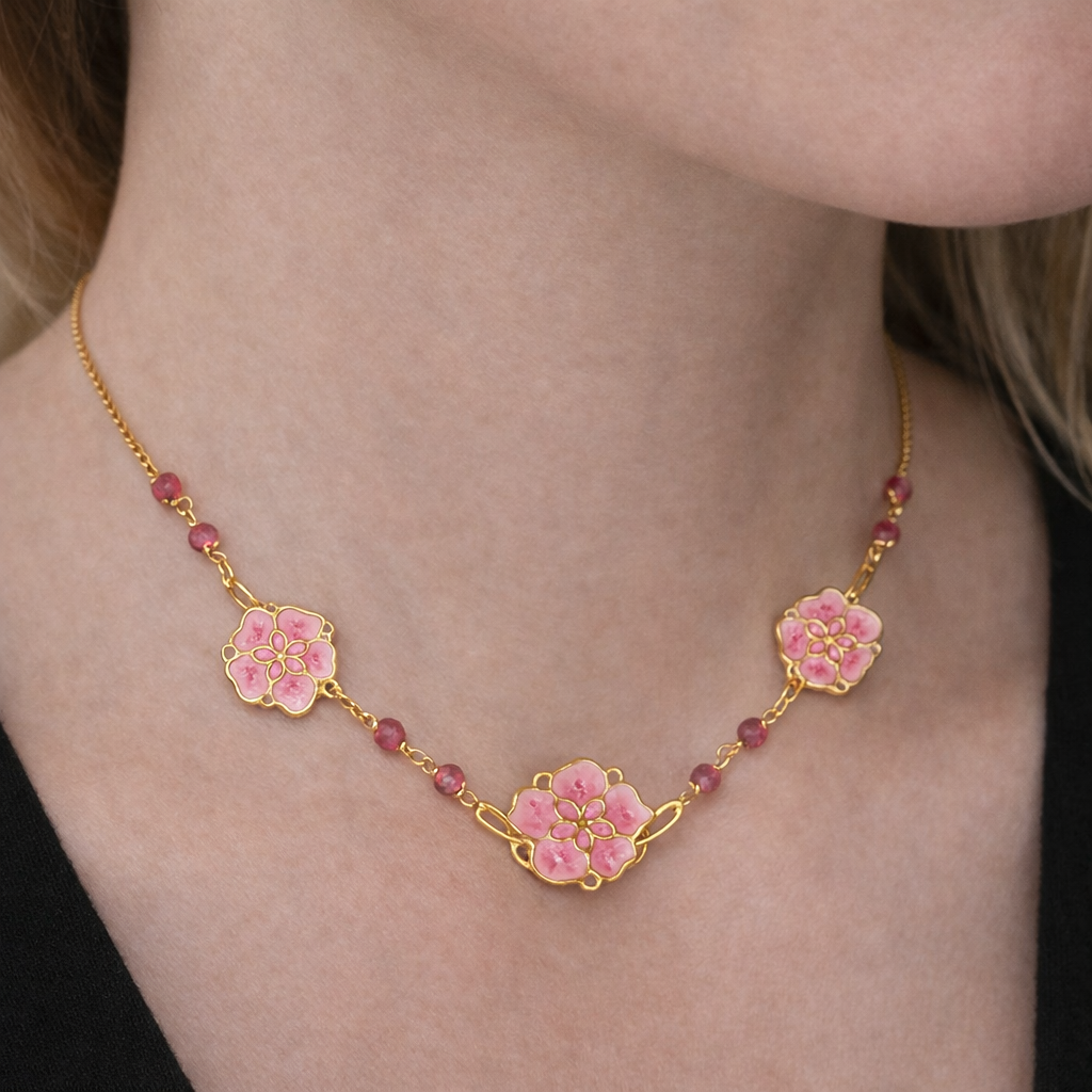 Collana - 18 carati Oro rosa