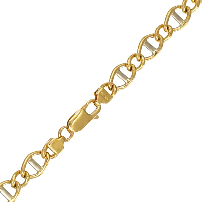 Collana - 18 carati Oro giallo, Oro bianco
