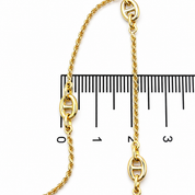 Bracciale - 18 carati Oro giallo, Oro rosa, Oro bianco - Made in Italy - Handmade