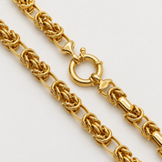 Collana - 18 carati Oro giallo - Made in Italy - Handmade