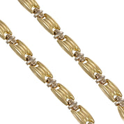 Collana in Oro Giallo , Oro Bianco 18 carati &nbsp; &nbsp;