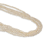 Collana - 18 carati Oro giallo- perla