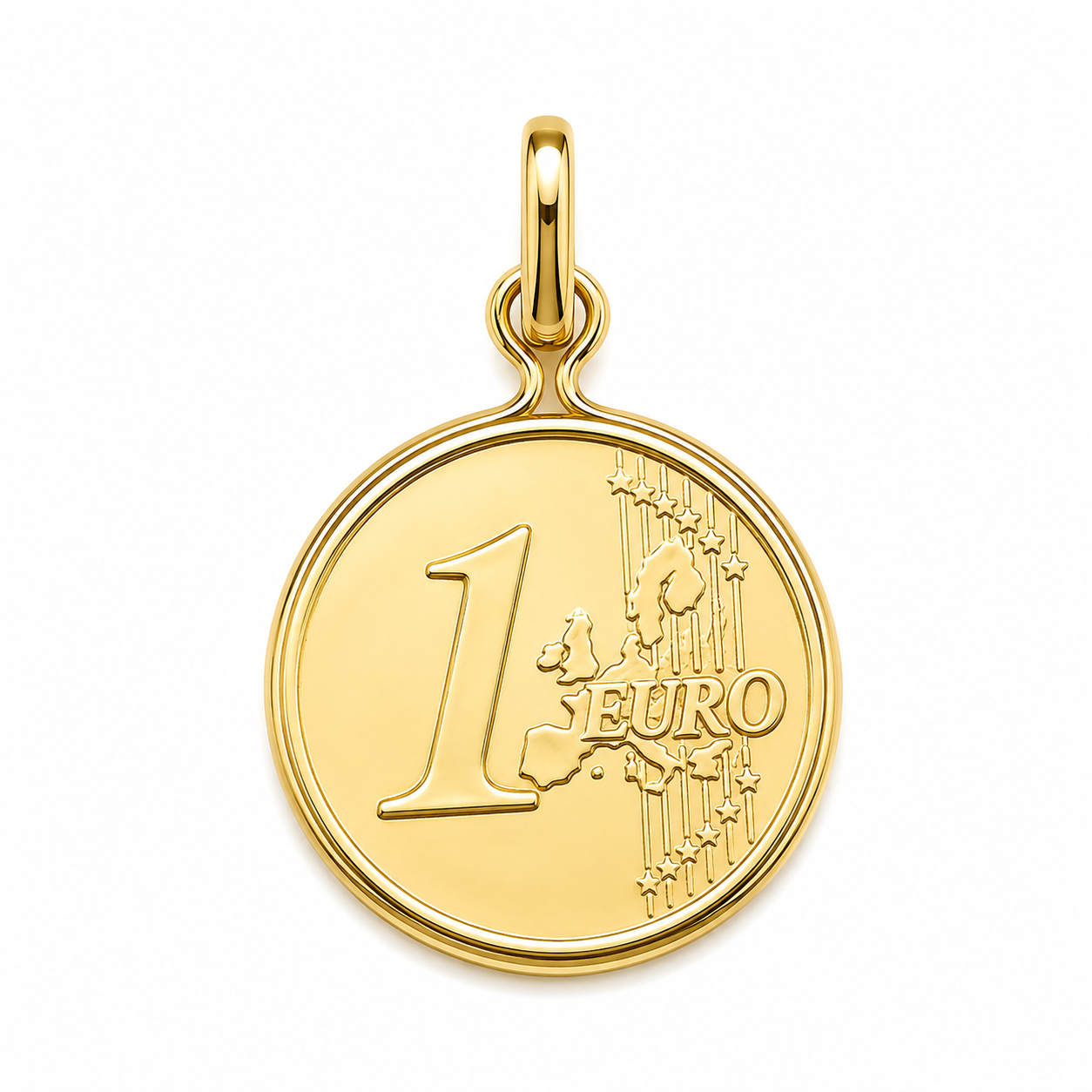 Ciondolo - 18 carati Oro giallo - Made in Italy - Handmade