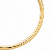 Anello - 18 carati Oro giallo - 0.15ct. tw. Diamante (Naturale) - Made in Italy - Handmade