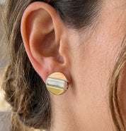 Orecchini - 18 carati Oro giallo, Oro rosa, Oro bianco - Made in Italy - Handmade