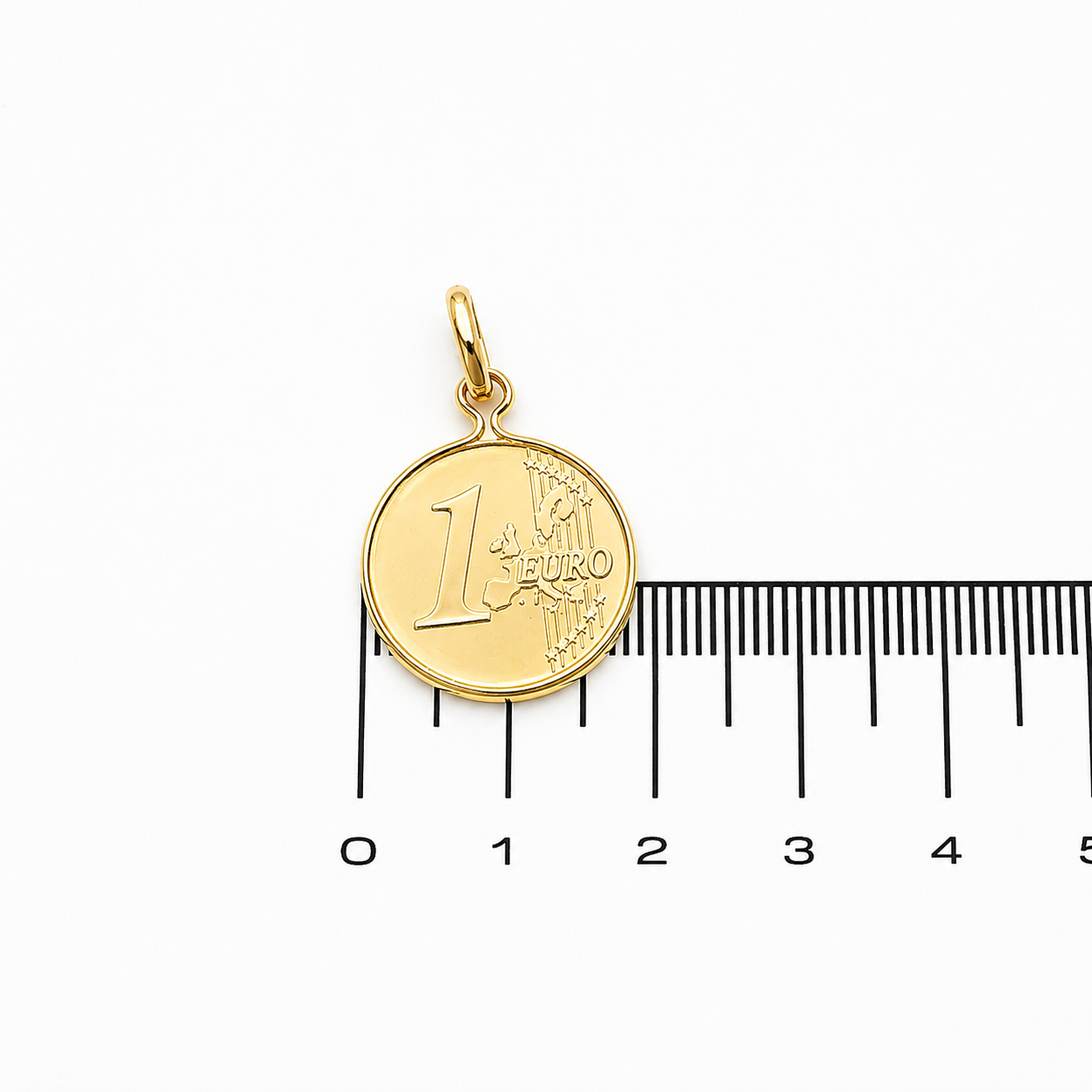 Ciondolo - 18 carati Oro giallo - Made in Italy - Handmade