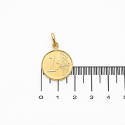Ciondolo - 18 carati Oro giallo - Made in Italy - Handmade