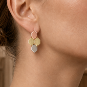 Orecchini - 18 carati Oro giallo, Oro rosa, Oro bianco