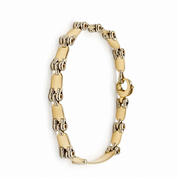 Bracciale - 18 carati Oro giallo, Oro bianco - Handmade - Made in Italy