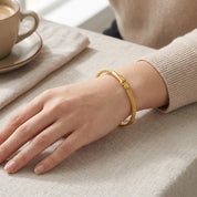 Bracciale - 18 carati Oro giallo - Made in Italy - Handmade
